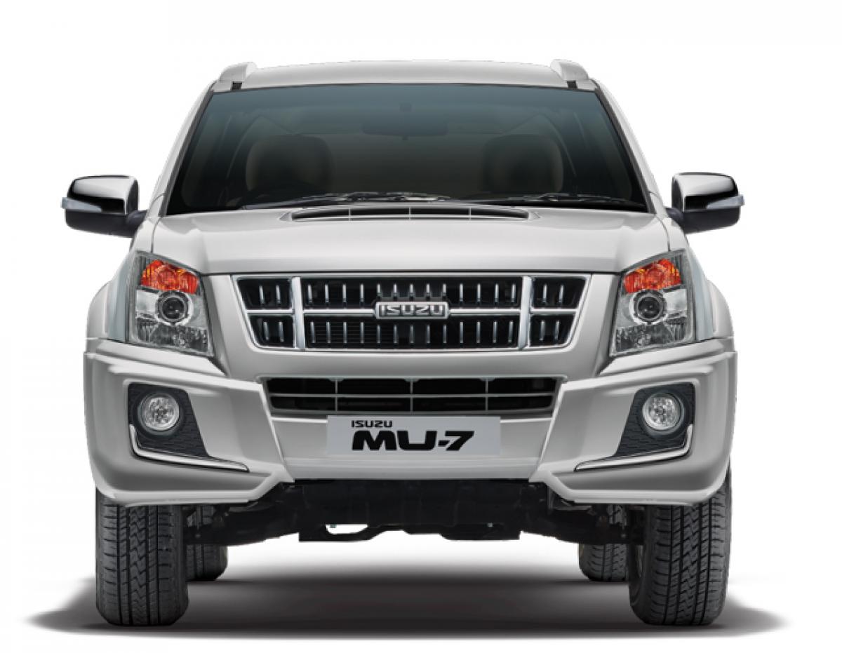 Isuzu Motors launches MU-7 automatic at 23.9 lakh